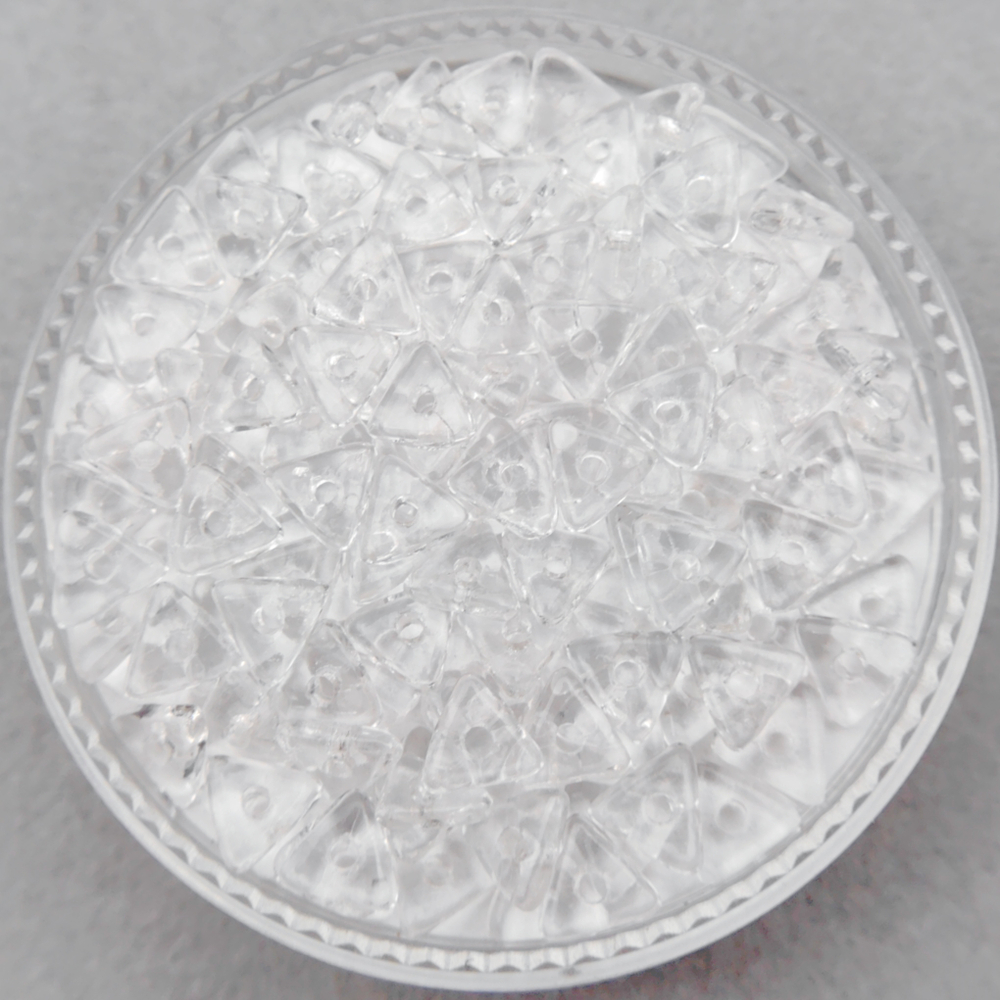 Tri-bead 4 мм, Crystal
