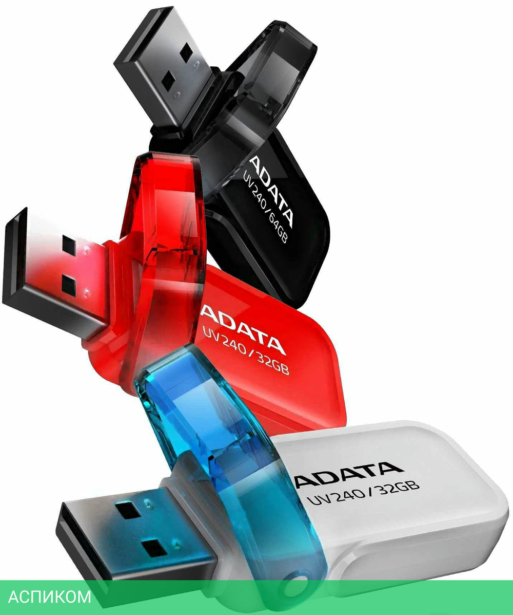 USB Flash-накопитель A-Data UV240 32GB черный
