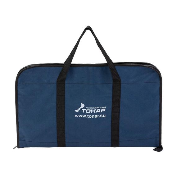 Мангал разборный Тонар со столиком и подставкой под казан (2мм, сумка)