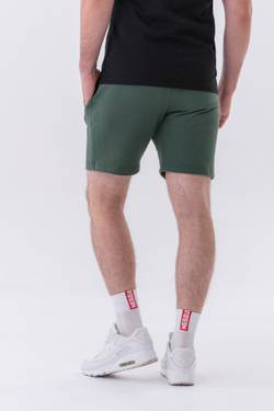 Шорты мужские Nebbia Relaxed-fit Shorts with Side Pockets 319 D.green