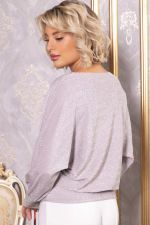 Блуза Гостья из будущего (лиловая) Б14834-19М LT Collection