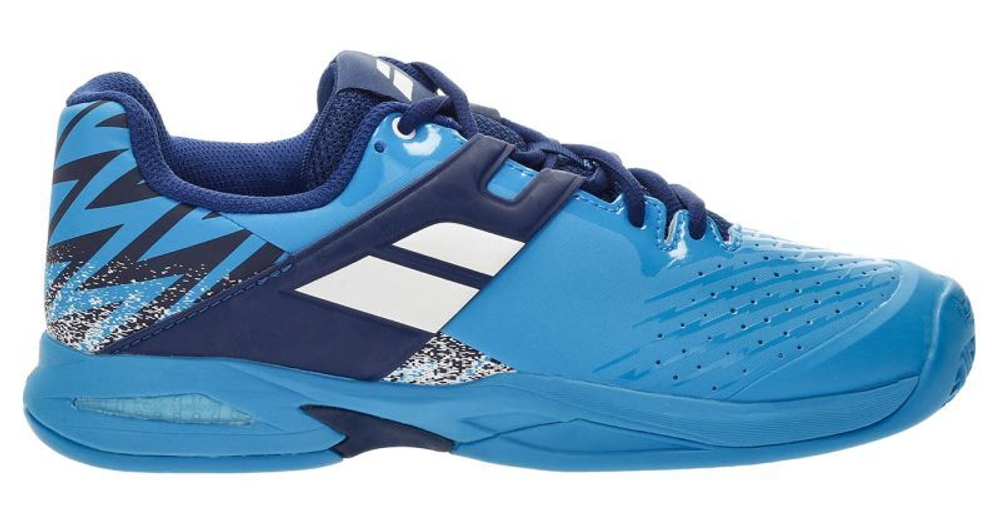 Детские теннисные кроссовки Babolat Propulse Clay Junior - dive blue