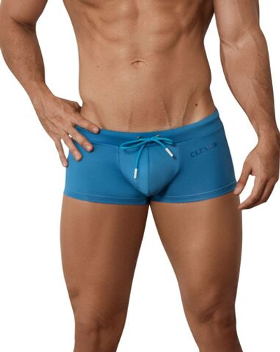 Синие мужские плавки-боксеры Malibu Swimsuit Trunks (Размер: L) (Цвет: синий)