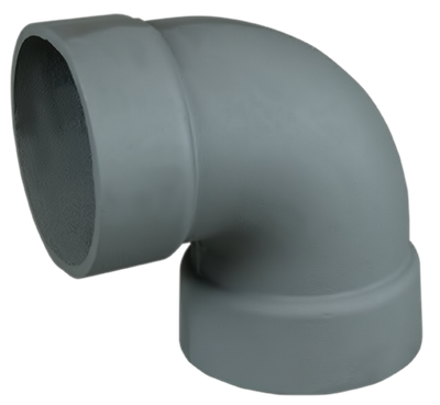 Отвод 90гр чугун ф180