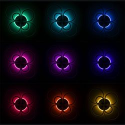 Citilux Сента CL237B160E RGB Люстра с пультом Белая