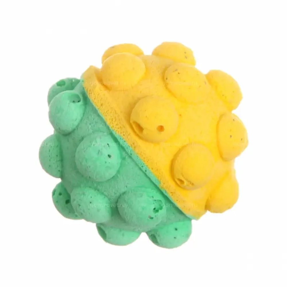 УЮТ Игрушка для кошек "Мяч-мина двухцветный", 4 см