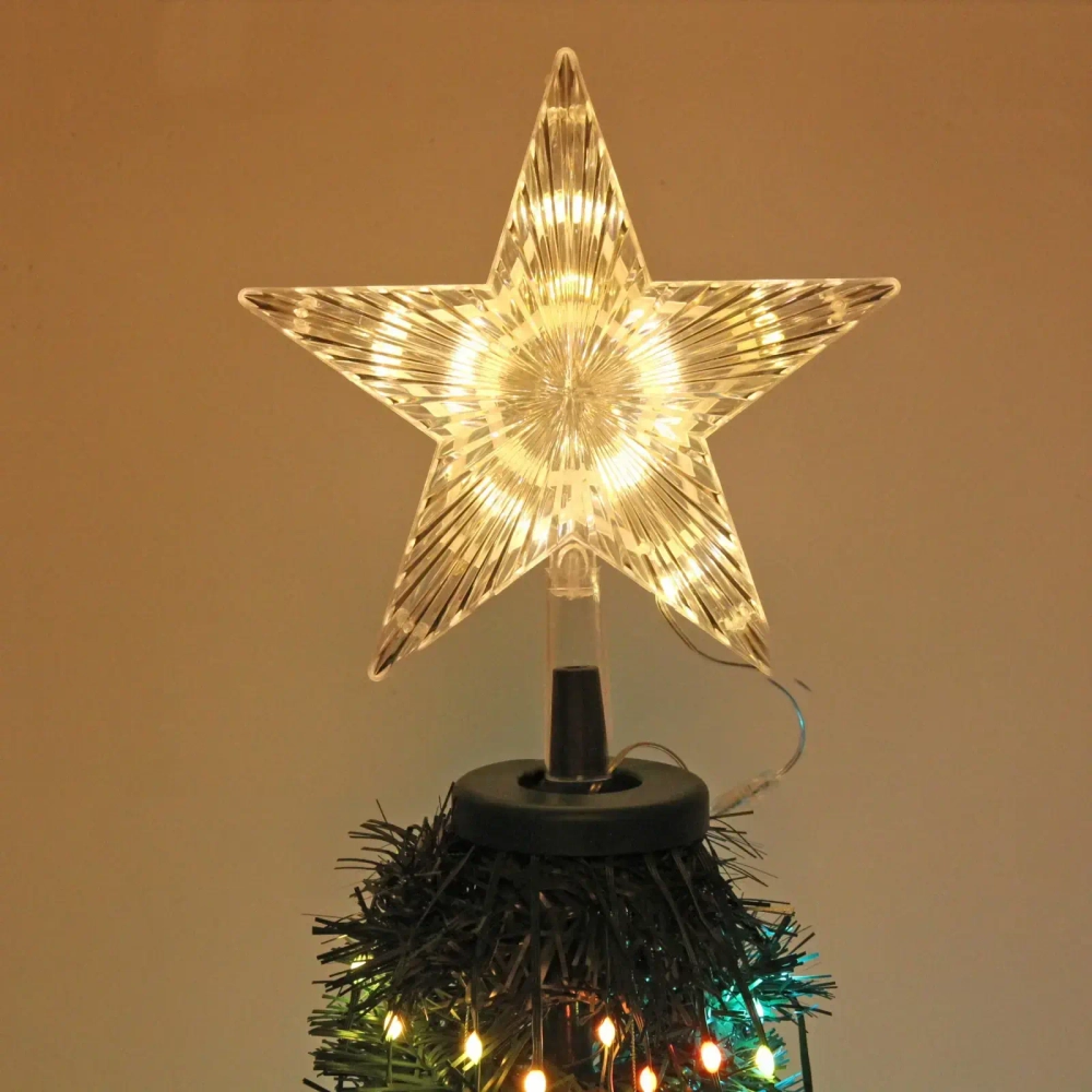 Елка с гирляндой «Ёлка» в1,8 м, d-0,6 м 17 линий 272 лампы LED, зелен. пров, более 8 реж,IP-20, RGB