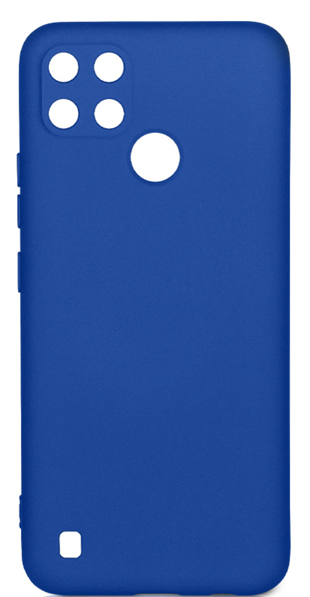 Накладка Realme C21Y силикон Blue