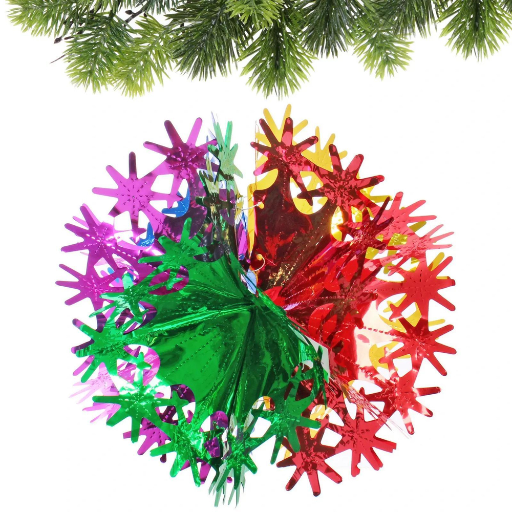 Украшение фольгированное «Волшебный шар» d-30 см, Мультицвет