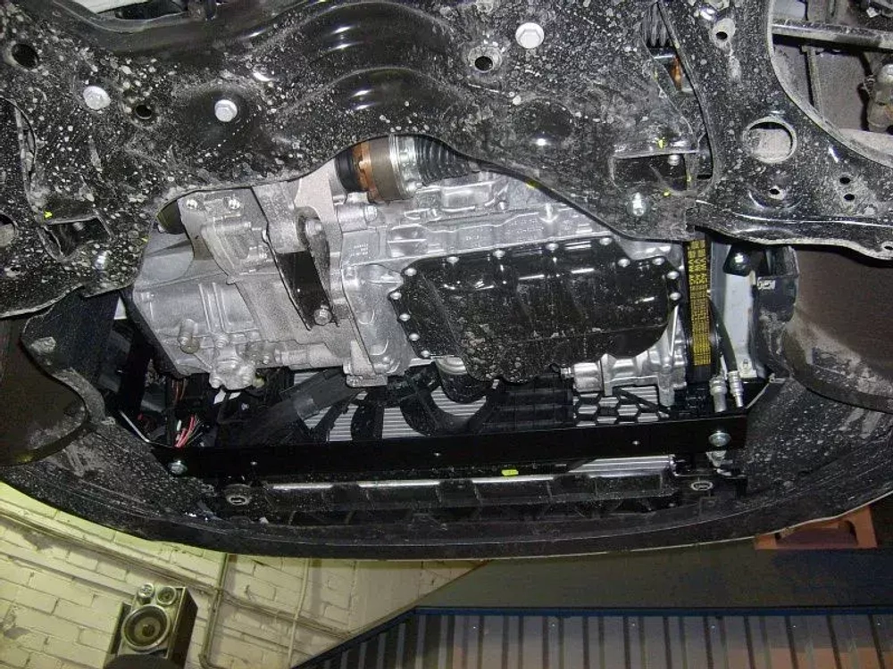 Защита картера и КПП Sheriff для Skoda Fabia I (Mk1) 2000-2007 арт.21.2419