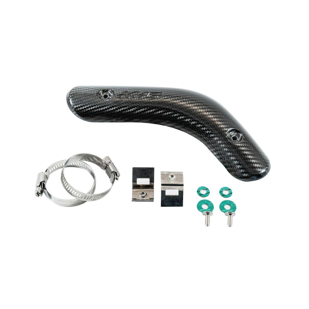 Накладка глушителя KVS карбон для EXC-F/FE/EC-F 250/350 (2020-24)