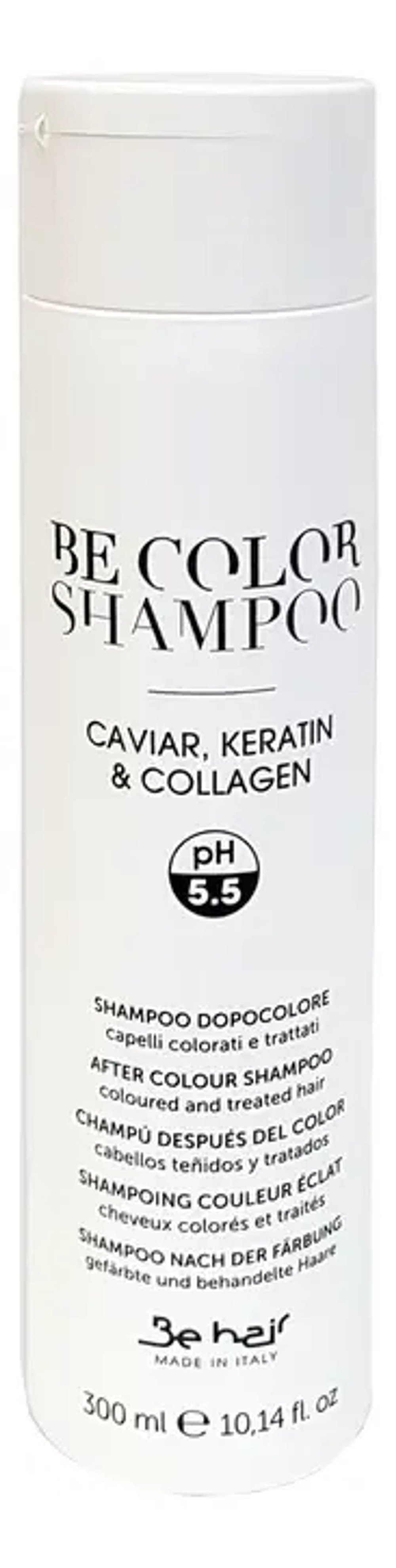 Be Hair Шампунь для поддержания цвета окрашенных и поврежденных волос Be Color Shampoo,300 мл