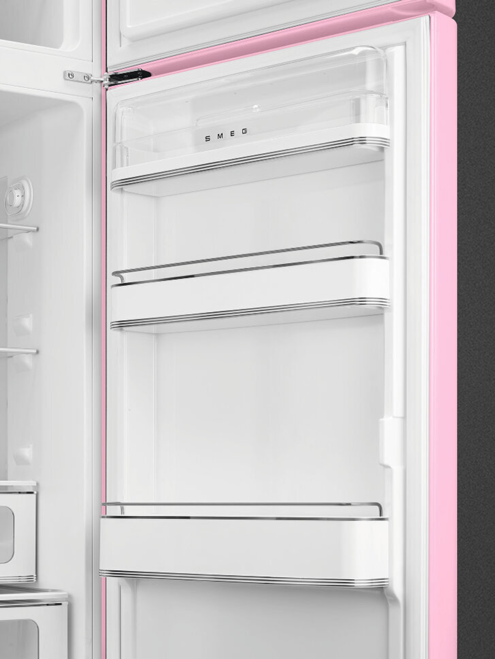 Отдельностоящий двухдверный холодильник Smeg FAB30RPK5