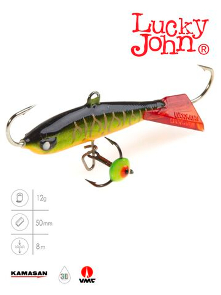 Балансир LUCKY JOHN Nordic №4 (+тройник), цвет 301RT, арт. 51401-301RT