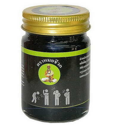Тайский черный бальзам MHO SHEE WOKE, 100 гр.