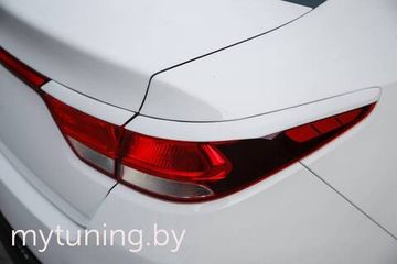 Реснички на фонари задние для Kia Rio IV