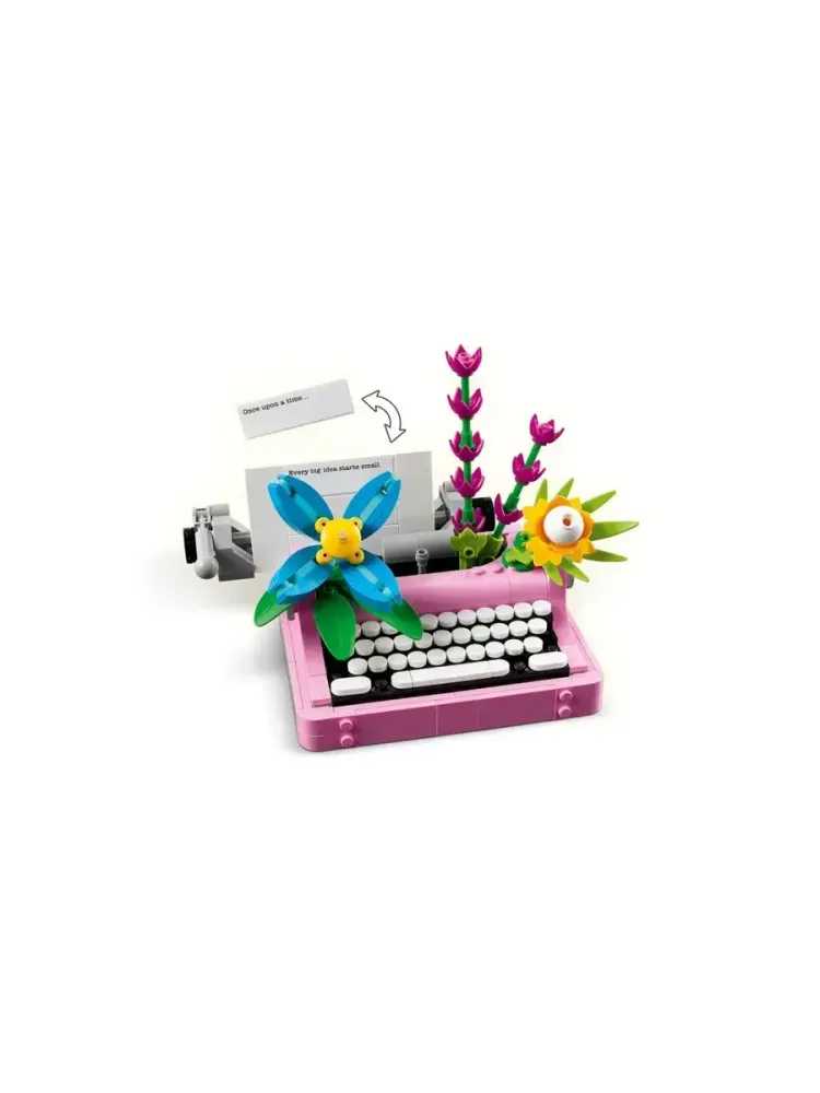 Конструктор Creator 31169 Печатная машинка с цветами