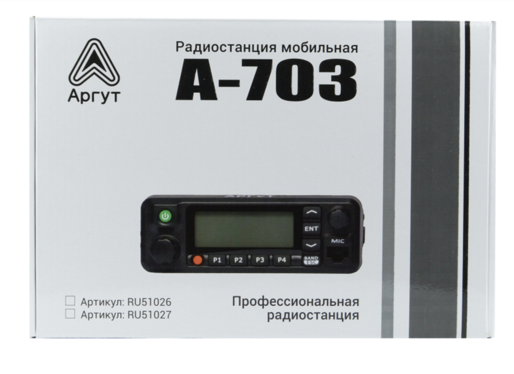 Цифровая радиостанция возимая Аргут А-703 VHF
