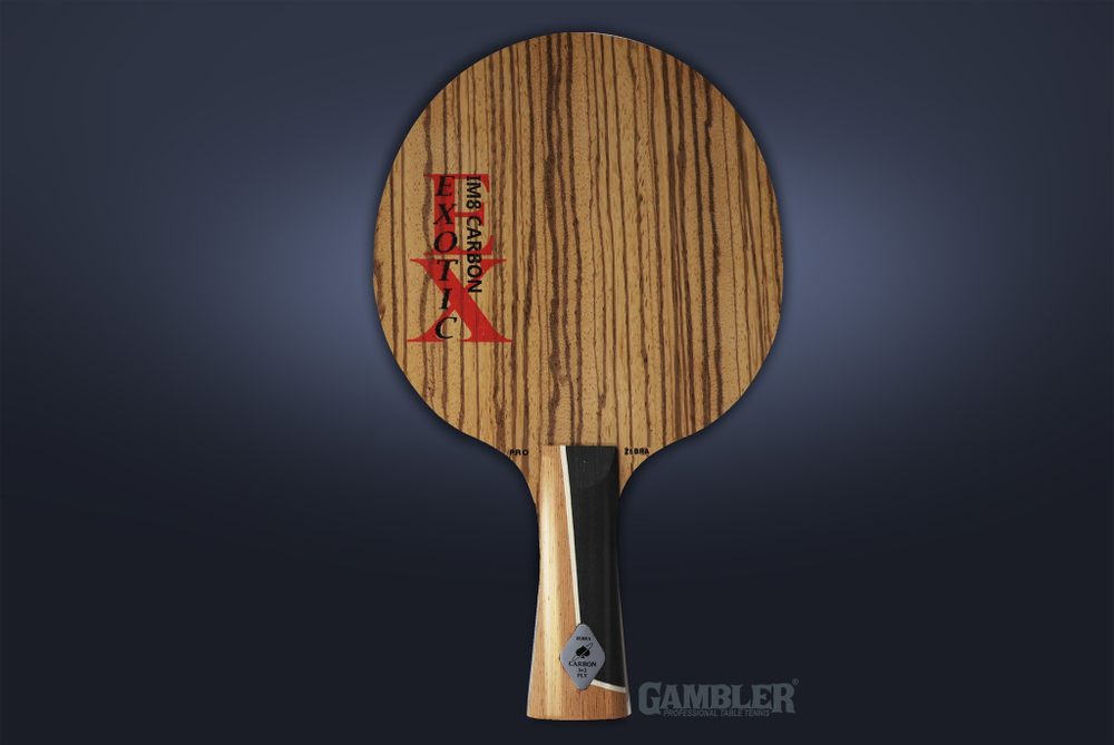 Основание GAMBLER ZEBRAWOOD IM8 CARBON FLARED