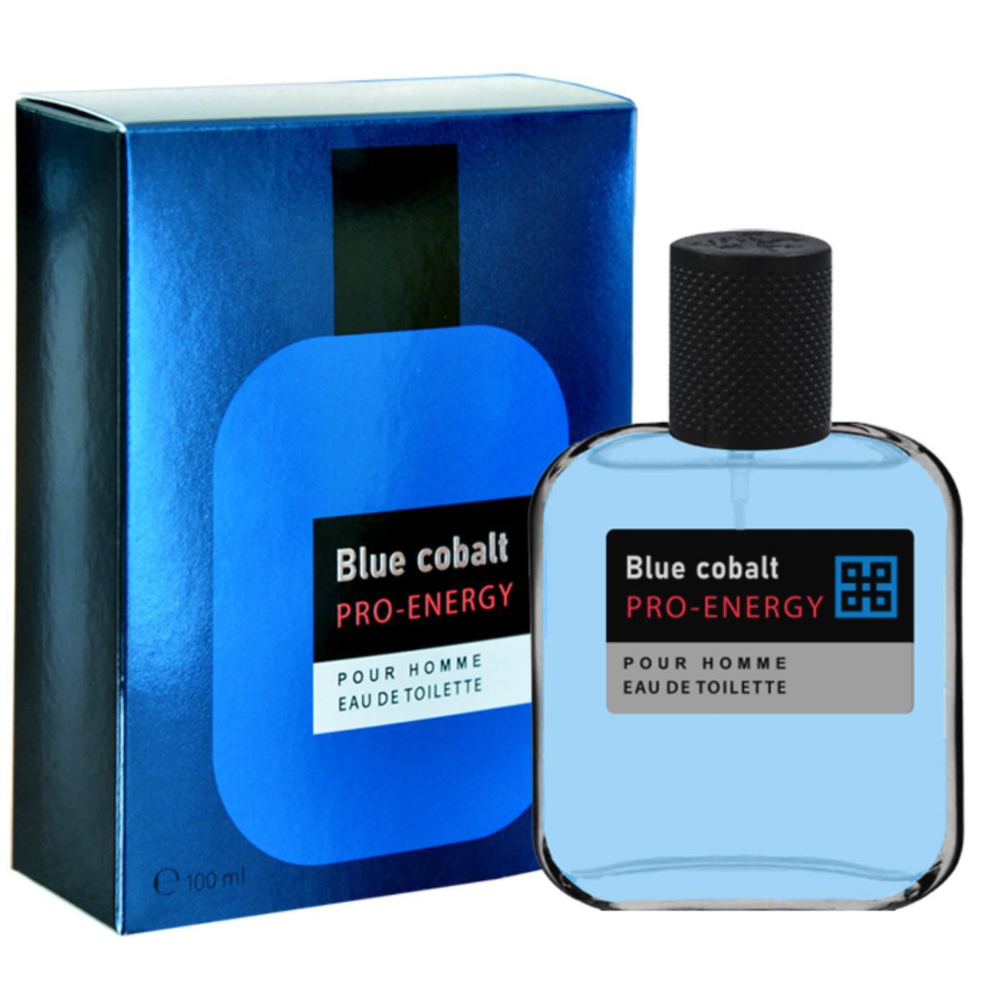 Туалетная вода для мужчин Blue Cobalt Pro-Energy Pour Homme Eau De Toilette 100 мл