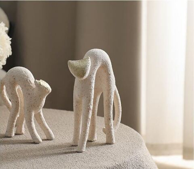 Статуэтка Golden face cat A