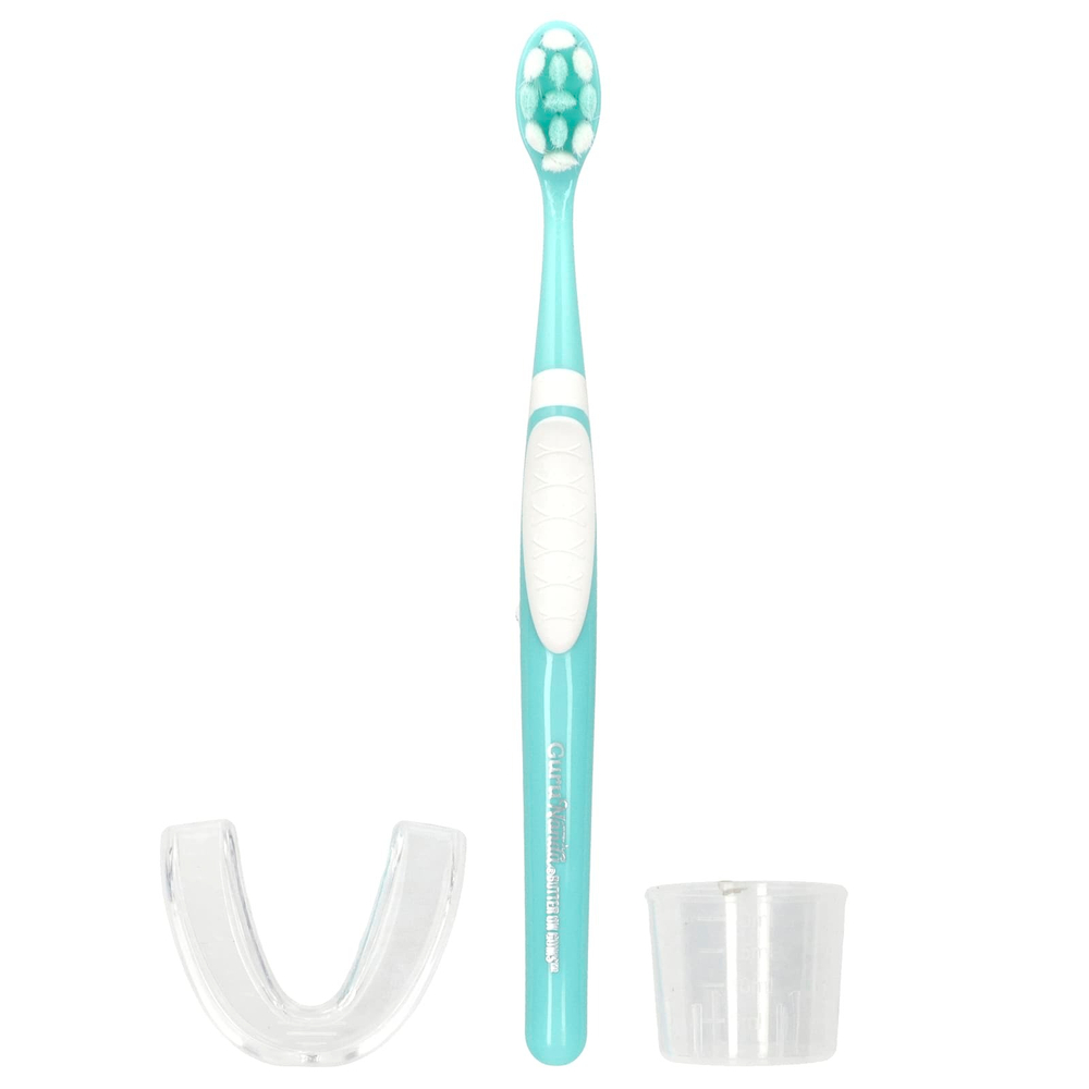 GuruNanda, Ополаскиватель для полости рта с натуральным маслом, кокос + корица, 237 мл (8 жидк. унц.)