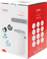 Воздухоочиститель Funai Yakata Hap-Y230S01E,  до 30м2,  с ионизацией, белый/серый