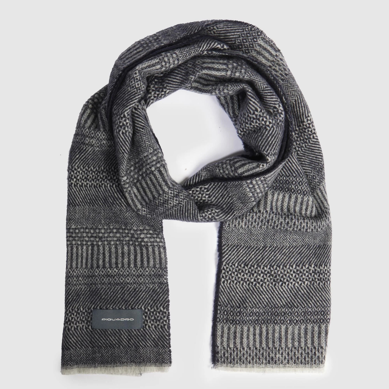 Мужской шарф Piquadro SC6875SC23/Blu Grigio