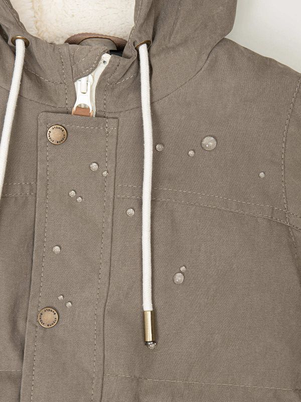 Парка демисезонная на меху 