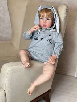 Кукла Реборн мягконабивная 75см в пакете (FA-431)