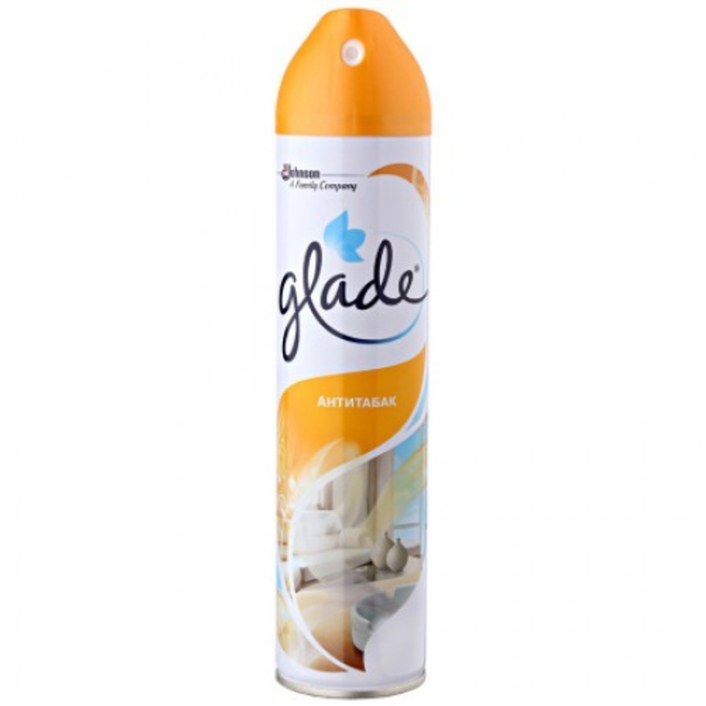 Освежитель воздуха Glade 300мл Антитабак,аэрозоль