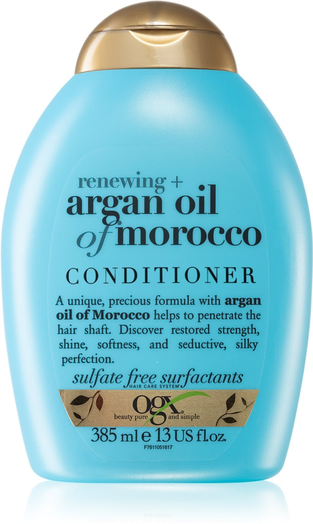OGX Argan Oil Of Morocco - укрепляющий кондиционер для придания блеска и смягчения волос /   385  ml  / GTIN 022796976123