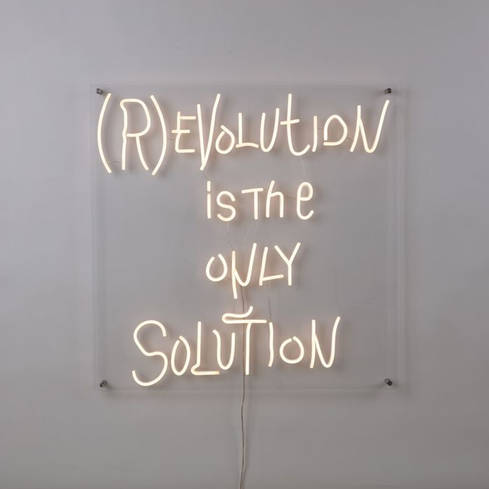 Настенный светильник Seletti (R)evolution is the only solution 13015