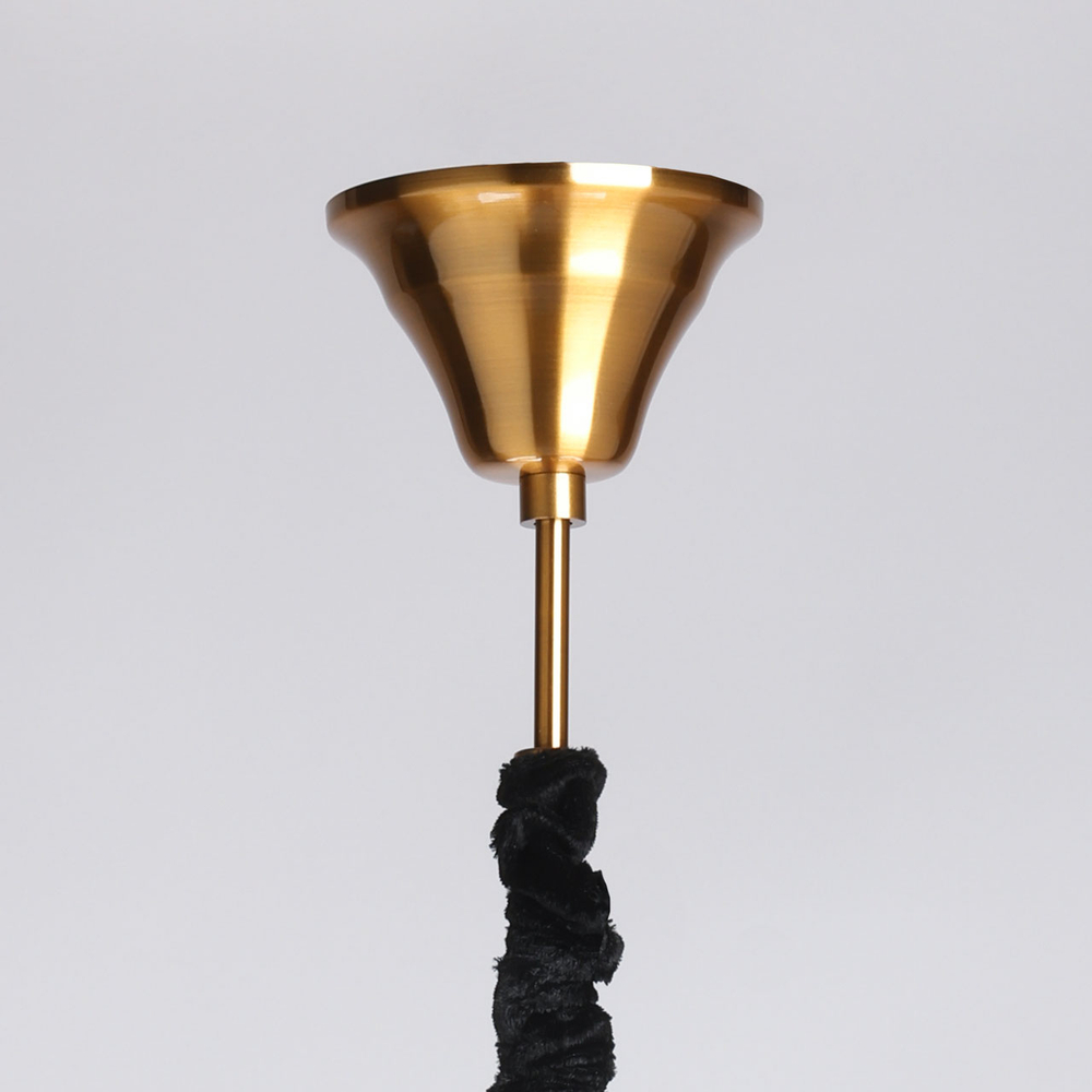 Люстра подвесная MW-Light "Вирджиния", 5 ламп E14, 200Вт, бронзовая