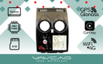 Магнитола для Nissan Qashqai J10 2006-2013, Dualis - Vaycar VA51-1170 на Android 13, 8-ядер, 2Гб-32Гб, 4G SIM-слот