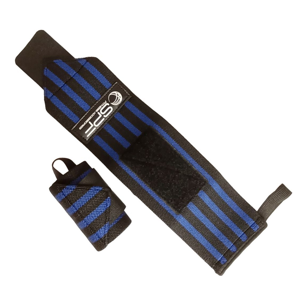 Бинты спортивные, кистевые бинты для жима, напульсники для тяжелой атлетики, жесткость -Средняя, комплект  30 см *2 шт