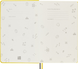 Блокнот Moleskine Passion Baby (PASBABY) 13х21см в подарочной коробке, желтый