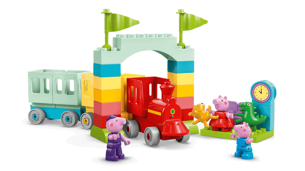 Конструктор LEGO Duplo 10466 Peppa Pig: Train Ride with Grandpa Pig