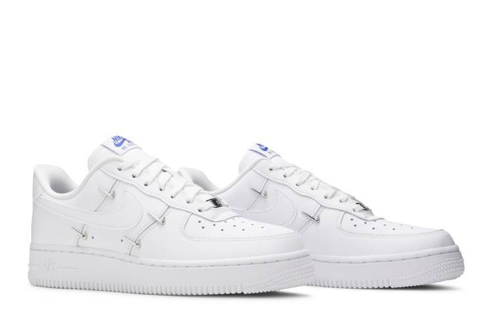 Кроссовки Nike Air Force 1 07 Lx "Chrome Luxe" (Женская размерная сетка)