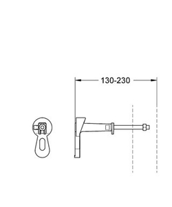 Монтажный комплект для инсталляционных систем GROHE Rapid SL 38558 схема