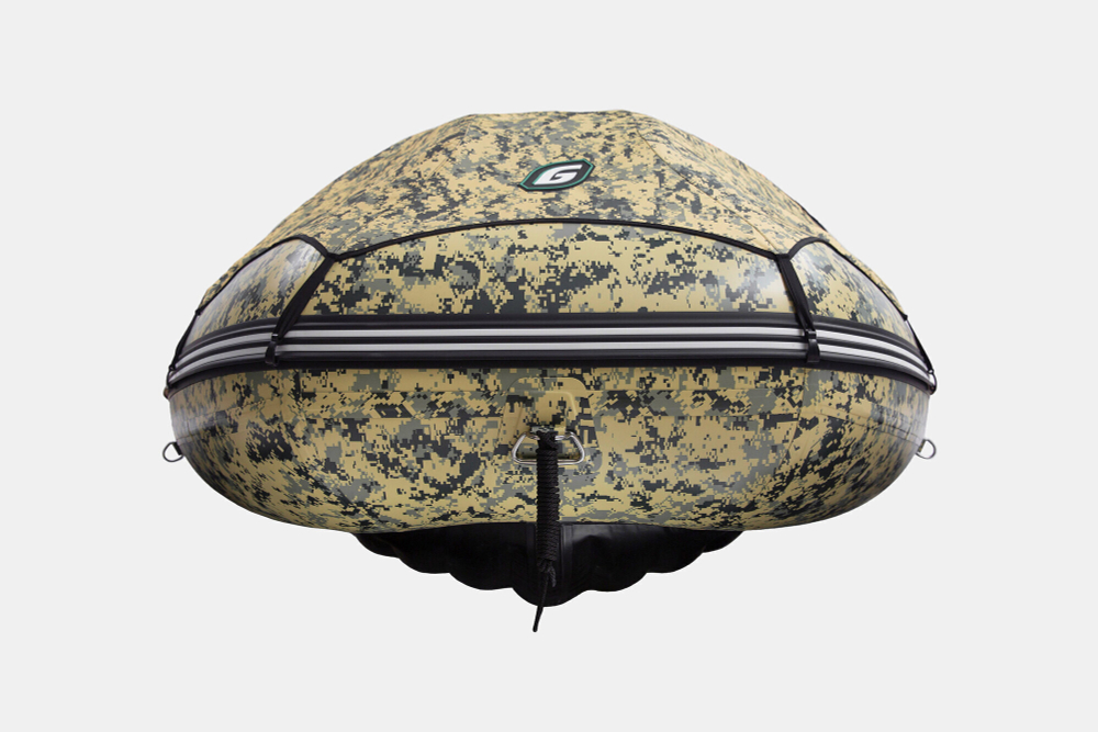 Надувная лодка GLADIATOR E420PRO цифровой камуфляж