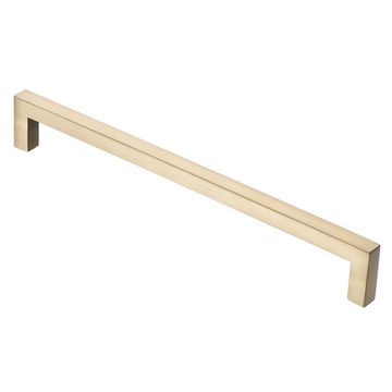 Ручка-скоба, 192 мм, матовое золото