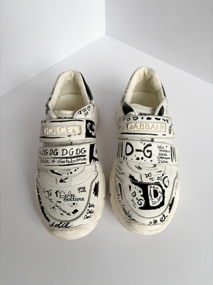 Кожаные кроссовки Dolce & Gabbana, 31