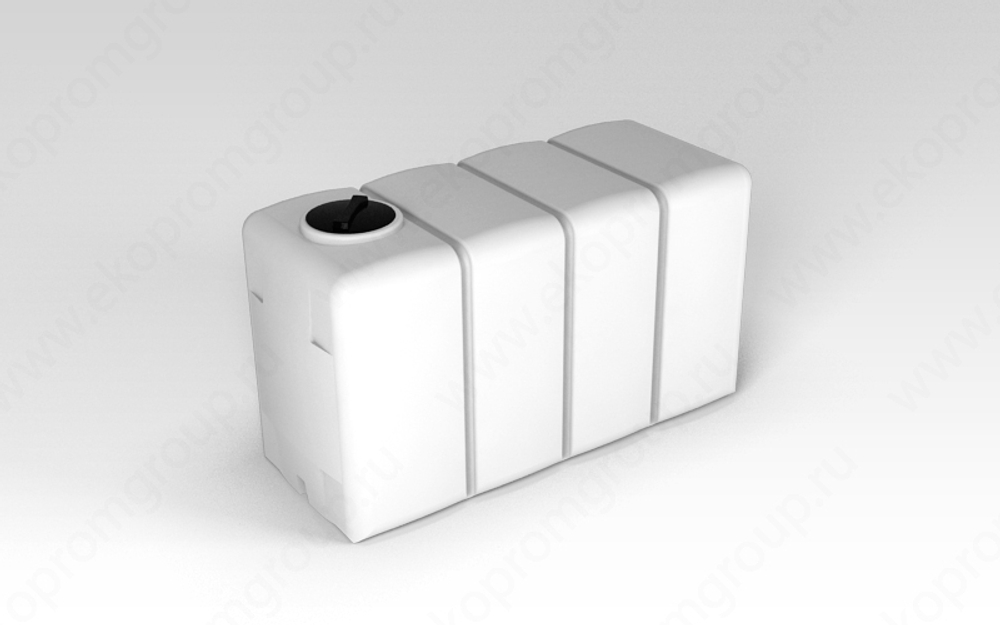 Емкость пищевая в обрешетке ЭкоПром K 4000 л. узкая (263x117x170см;белый) - арт.555729