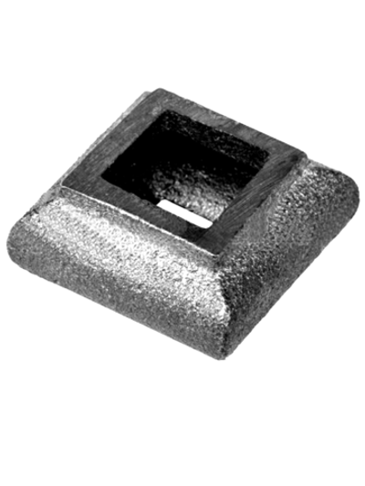 Кованый элемент Вставка в балясину 20х35 мм, кв.17 мм, вес: 0.065 кг.