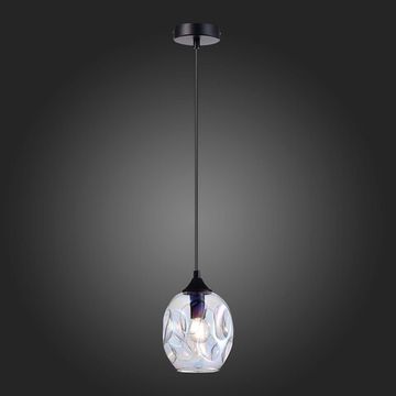 SL1188.403.01 Подвес ST-Luce Черный/Радужный E14 1*40W IDESIA
