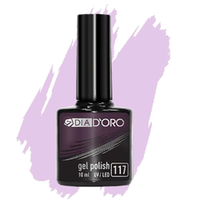 Dia D'oro Гель-лак для ногтей Gel Polish, трехфазный, №117, 10 мл