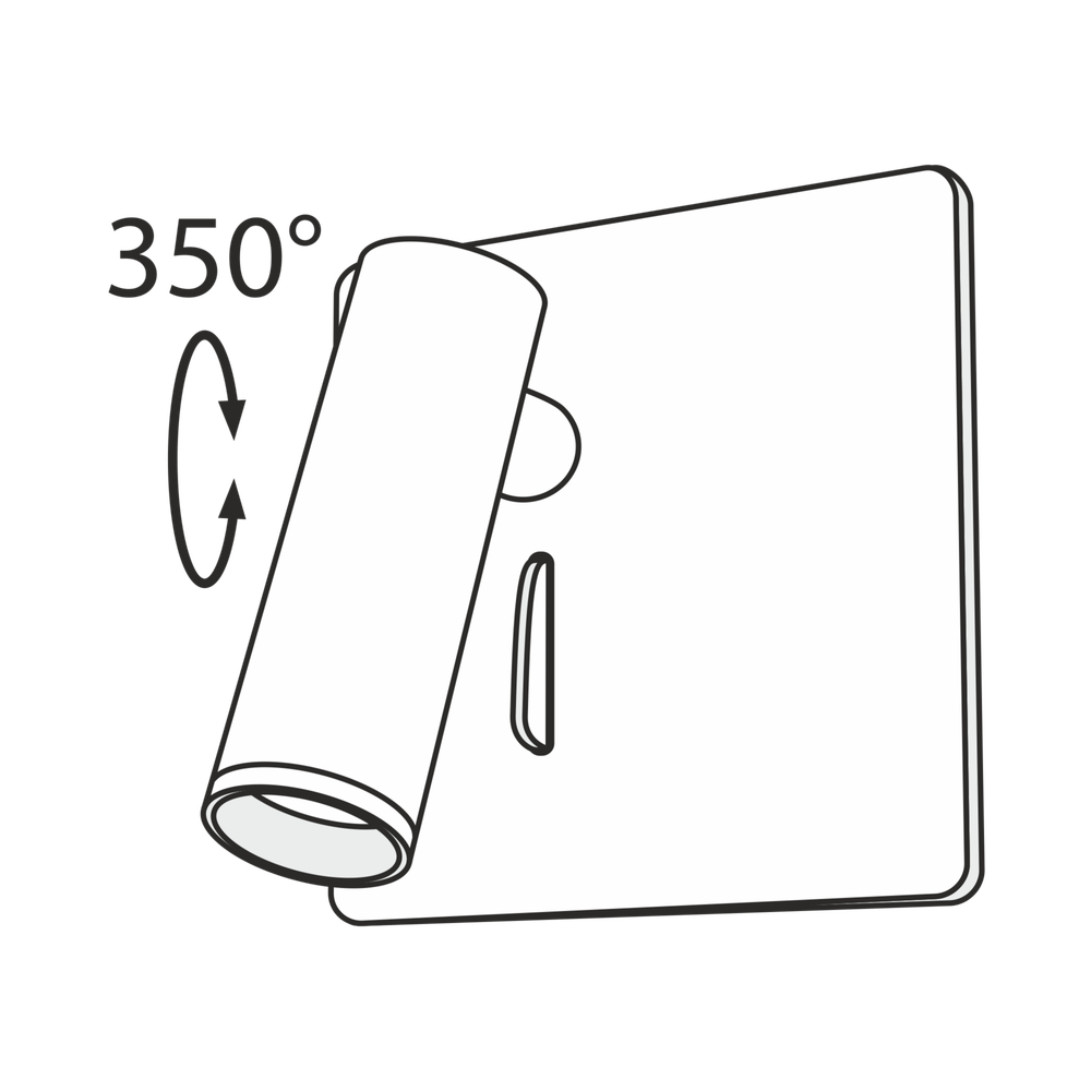 Настенный светильник (бра) Technical C040WL-L3W3K