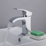 Смеситель для раковины 35к G1007-1 GAPPO литой, п/гайку, ХРОМ