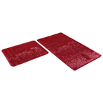 Набор ковриков д/ванной Shahintex Vintage  60*100+60*50 вишневый (01)
